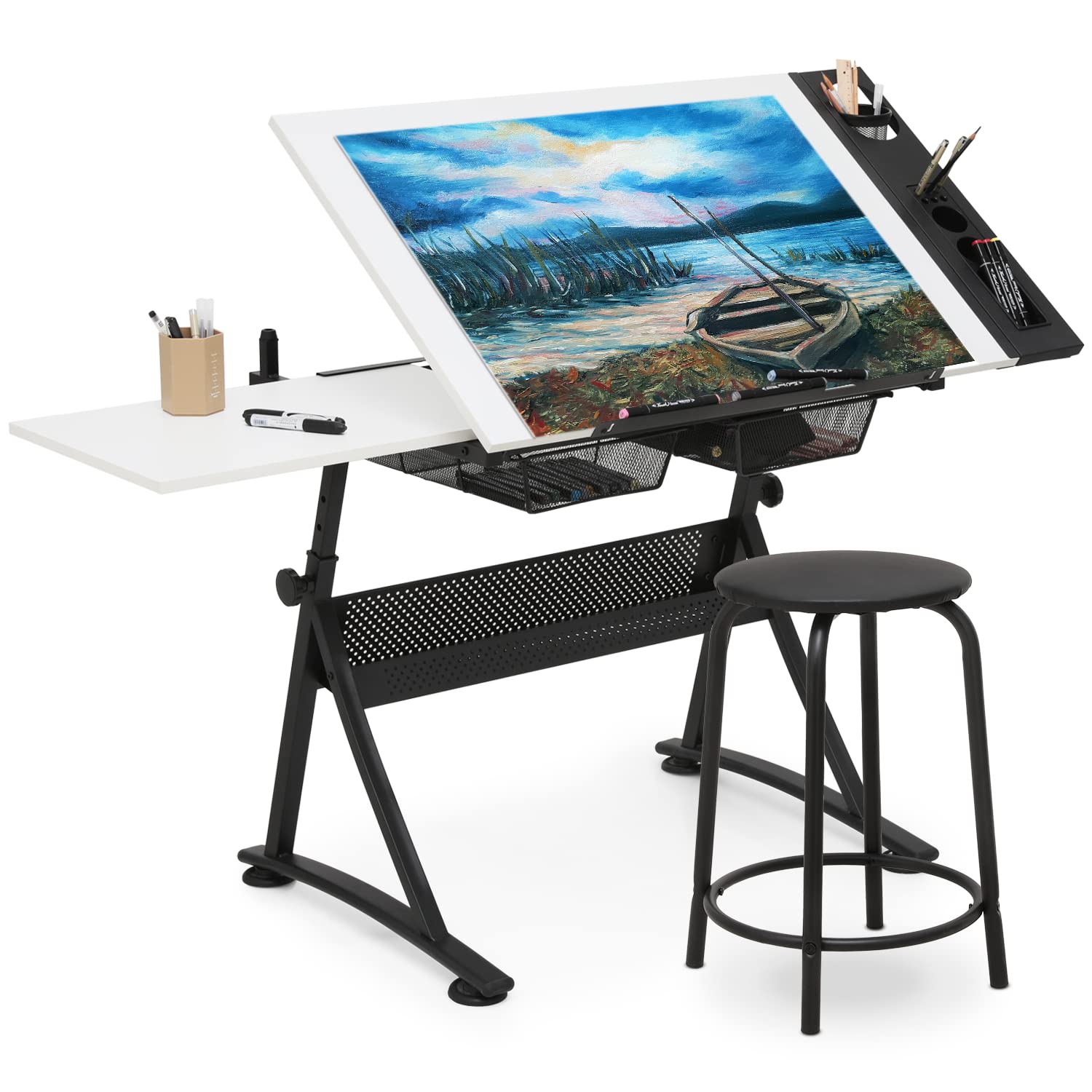 Art Deco Drafting Table, Heigh - Art & Craft Kortingscode recensione e prezzo
