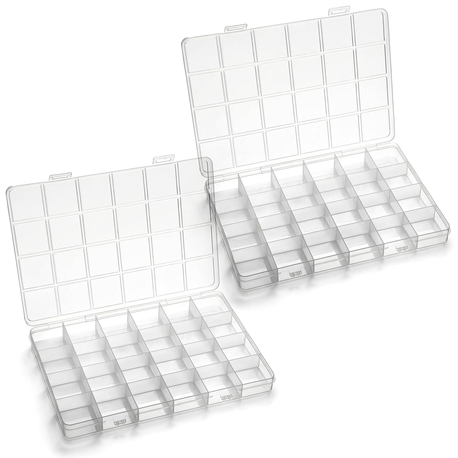 24-Grid Plastic Organizer Box  - Art Craft Organizer recensione e prezzo