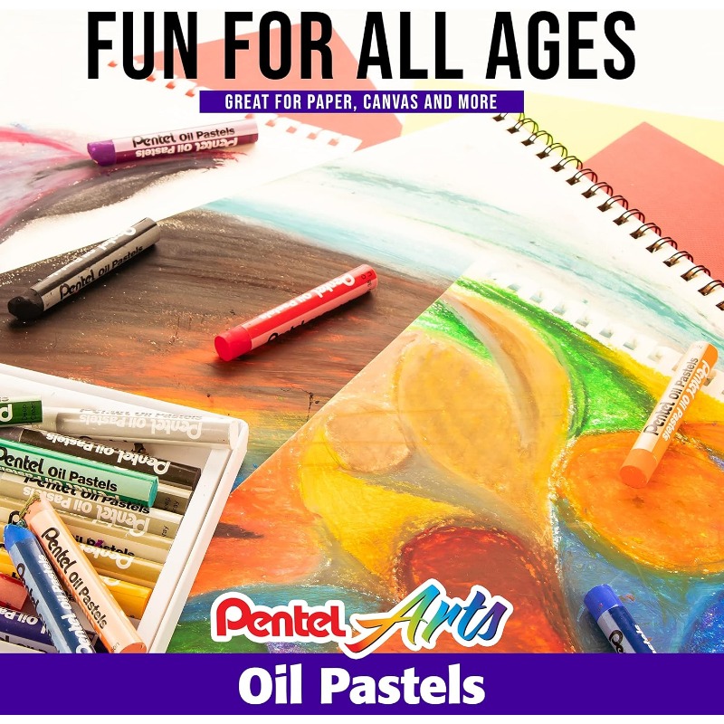 Pentel Arts Oil Pastel Set 6/1 - Chalk Pastel Set recensione e prezzo