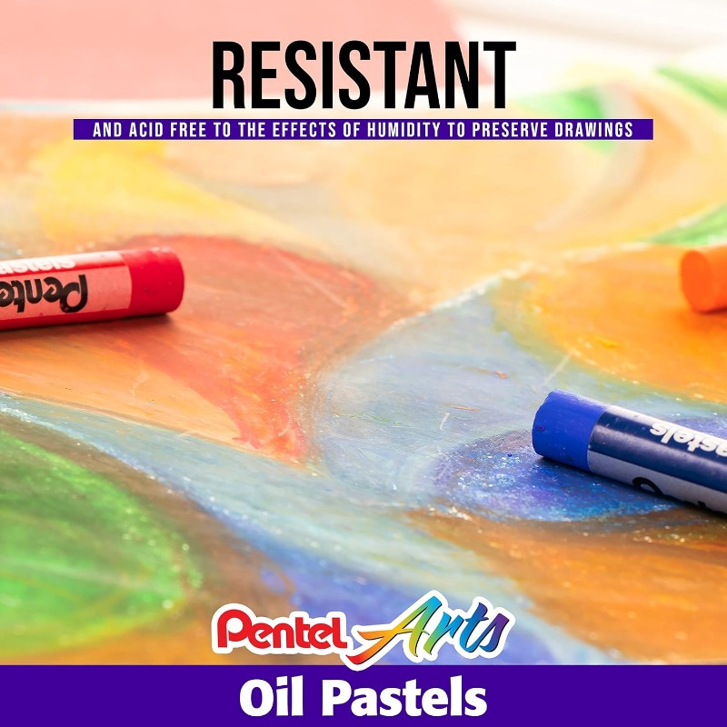 Pentel Arts Oil Pastel Set 6/1 - Chalk Pastel Set recensione e prezzo