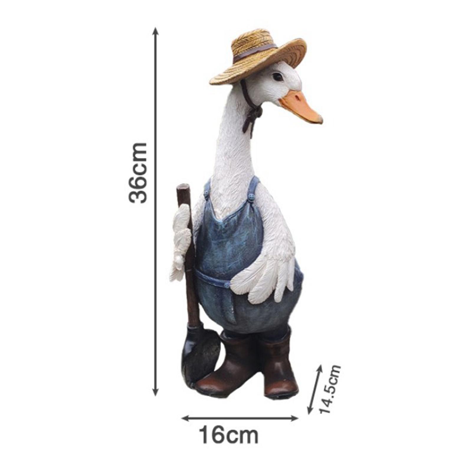 Resin Duck Garden Statue Figur - Art Craft Duck recensione e prezzo
