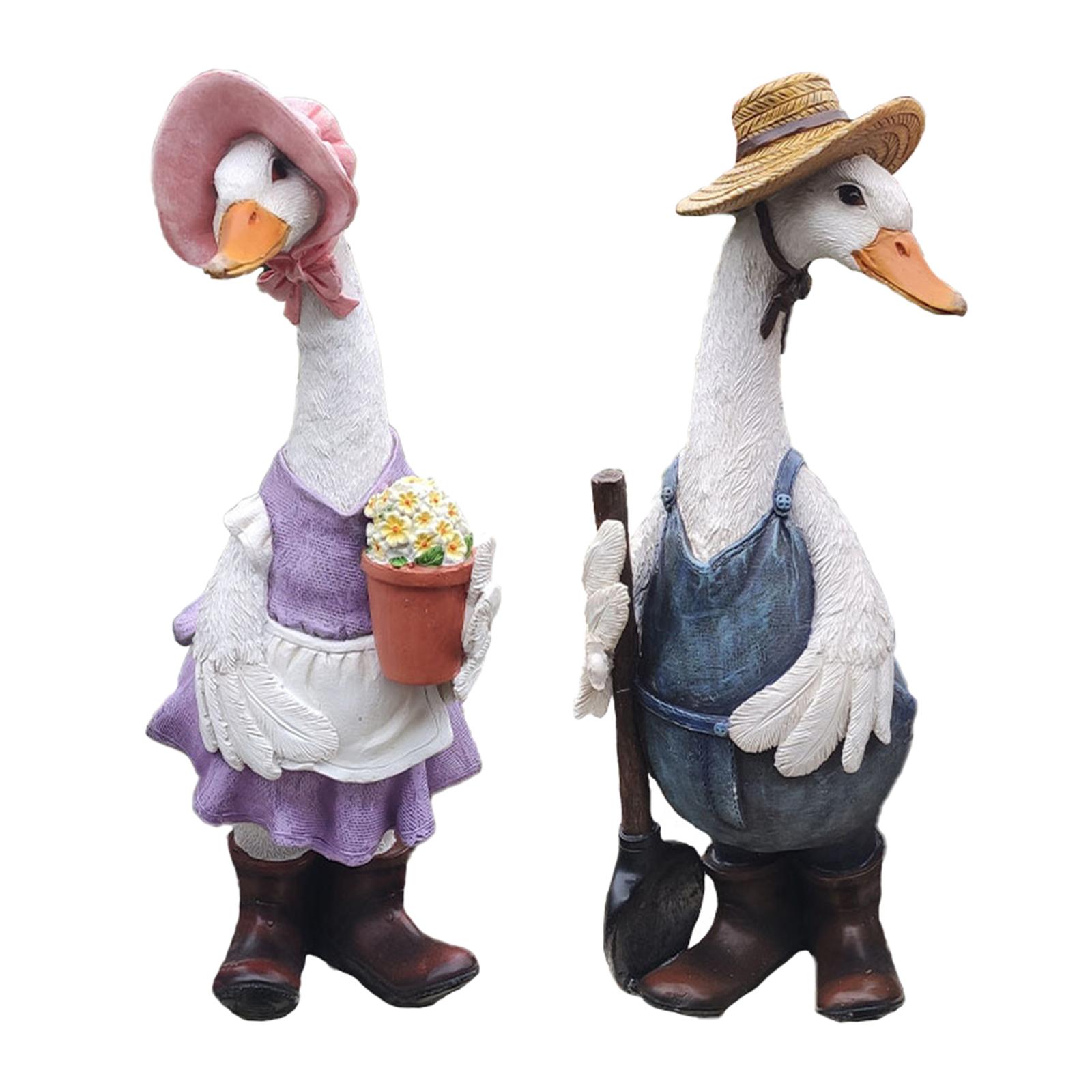 Resin Duck Garden Statue Figur - Art Craft Duck recensione e prezzo