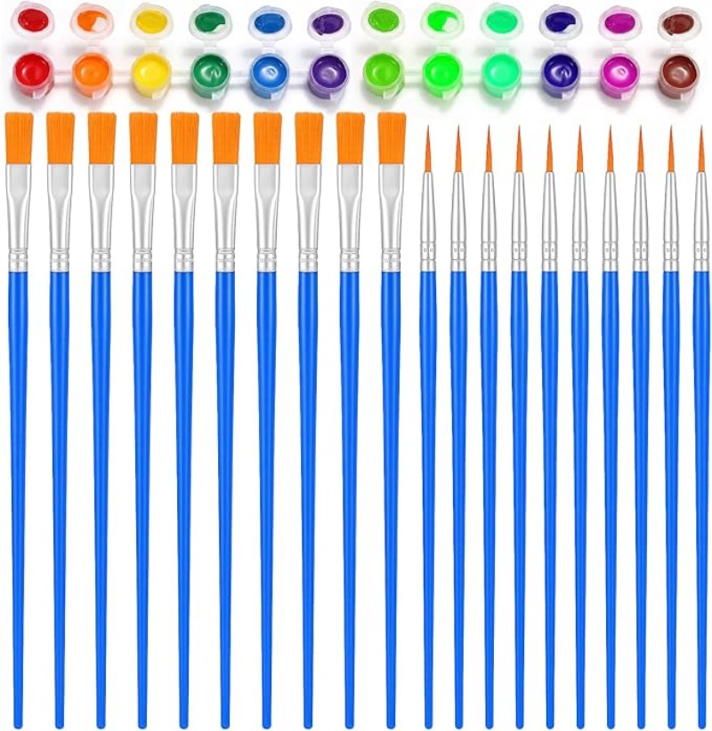 3/5ml Empty Paint Pots with Li - Art Craft Organizer recensione e prezzo