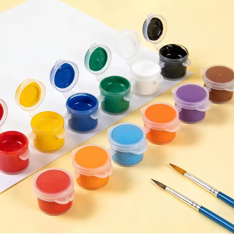 3/5ml Empty Paint Pots with Li - Art Craft Organizer recensione e prezzo