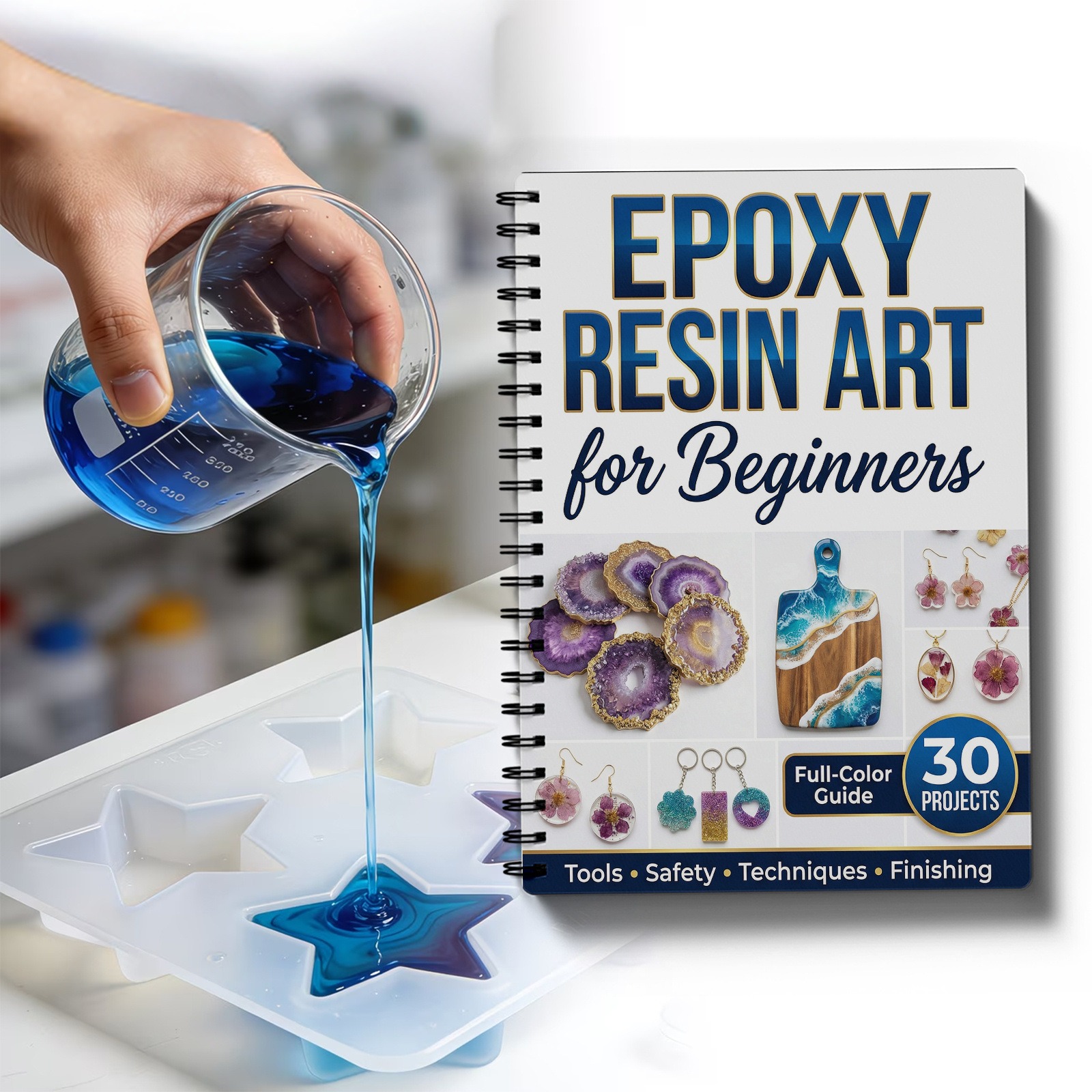 Epoxy Resin Art Book Guide Lea - Art Craft Book recensione e prezzo