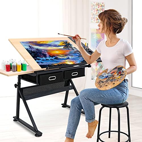Adjustable Height Drafting Des - Art & Craft Kortingscode recensione e prezzo