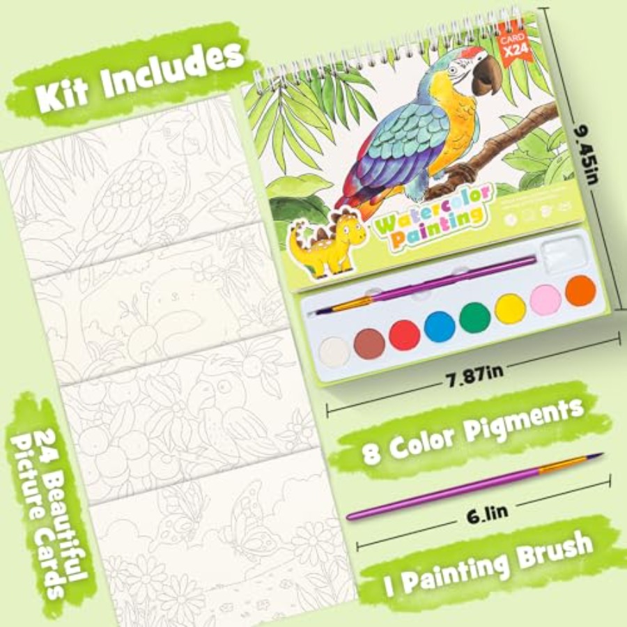 Paint with Water Books for,Wat - Art Craft Book recensione e prezzo