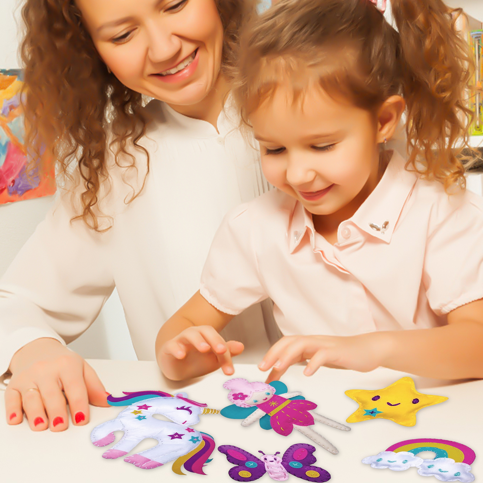 9/8/5Pcs Kids Sewing Kit DIY F - Art Craft For Preschool recensione e prezzo