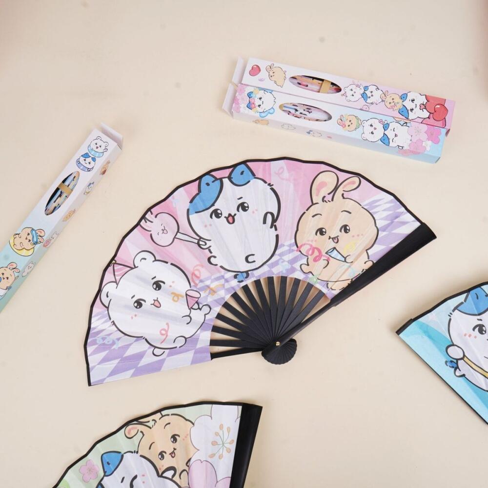 Kawaii Folding Fan Chiikawa Su - Tv Art And Craft recensione e prezzo
