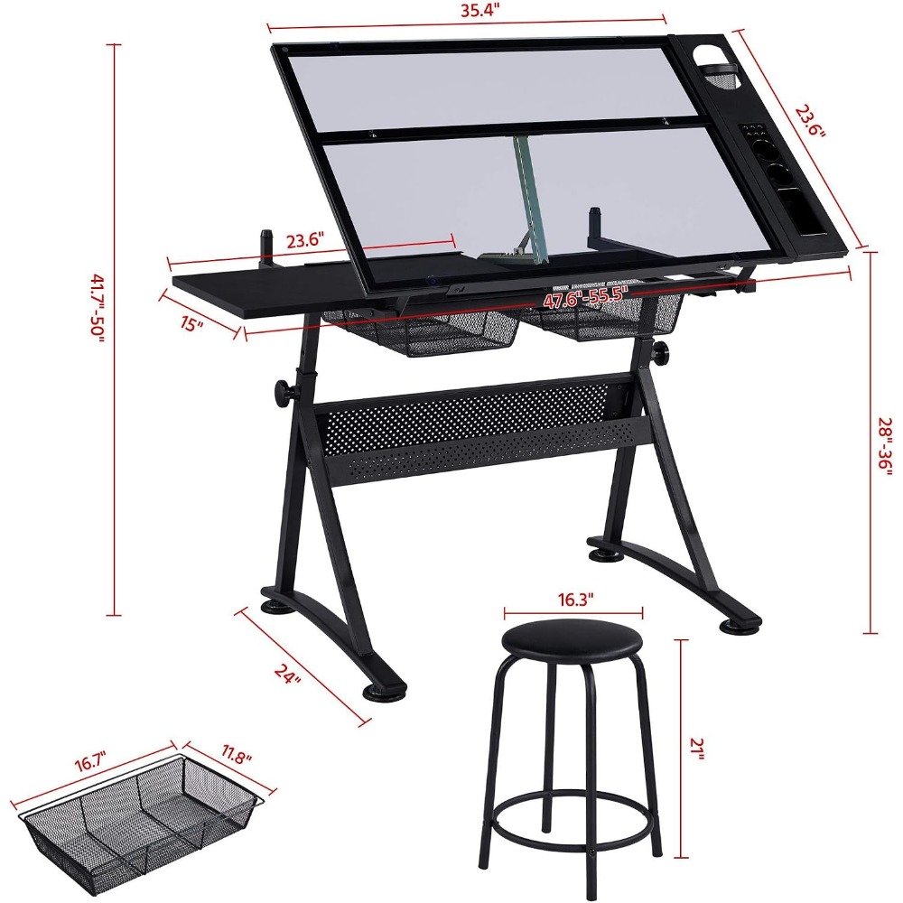 Height Adjustable Drafting Tab - Art & Craft Kortingscode recensione e prezzo