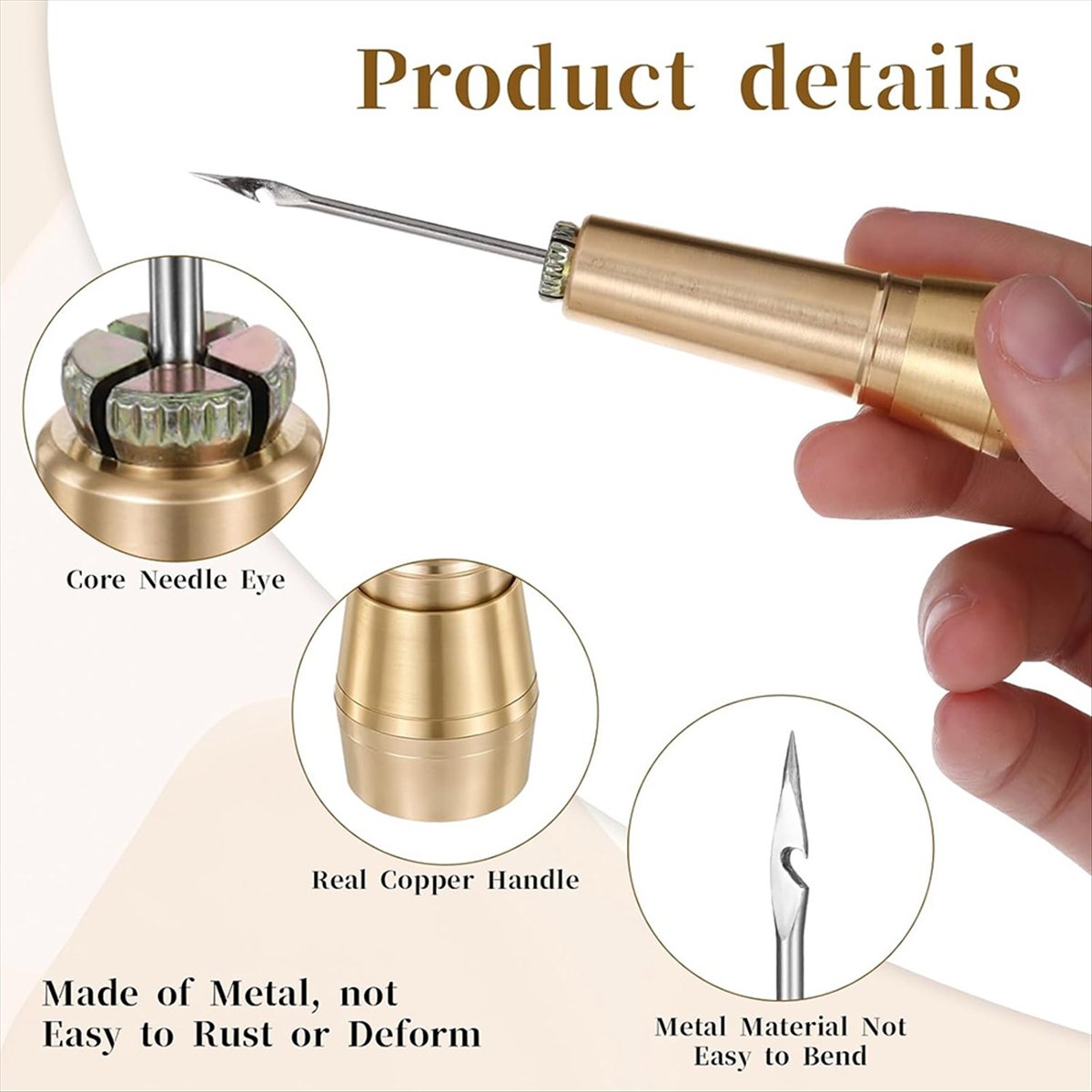 9pcs Leather Sewing Awl Kit wi - Leather Tooling Kit recensione e prezzo