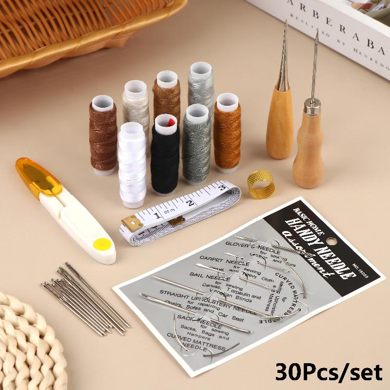 30Pcs Hand Sewing Tools Kit Wi - Leather Tooling Kit recensione e prezzo