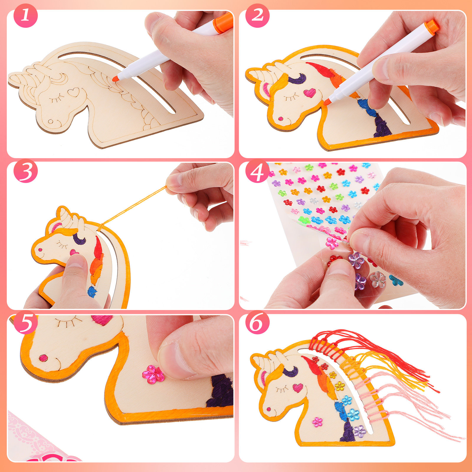 1Set Unicorn Painting Kit with - Art Craft Unicorn recensione e prezzo