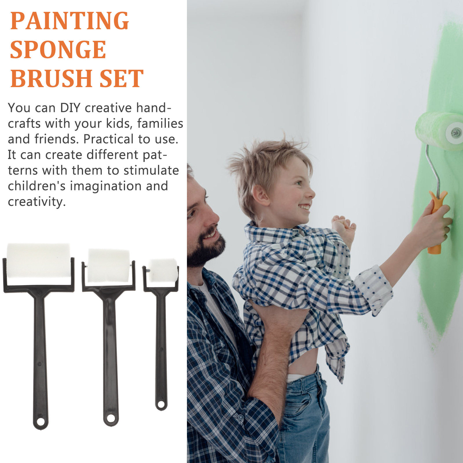 15Pcs Art Painting Sponge Brus - Art Craft For Preschool recensione e prezzo