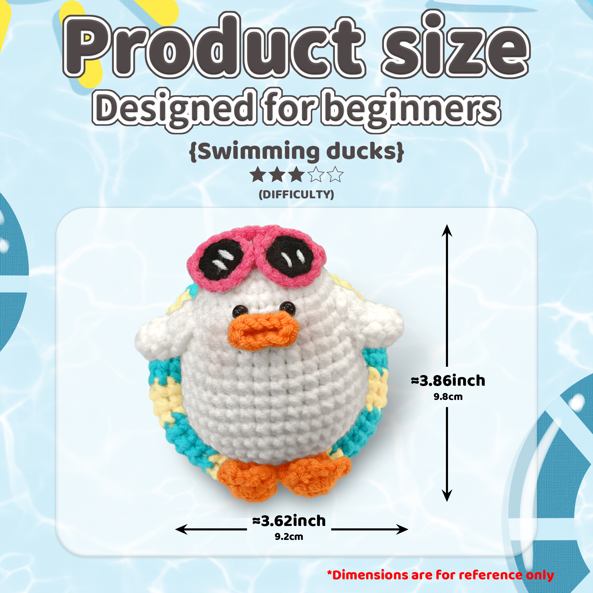 YAMAXIN DIY Crochet Needle Kit - Art Craft Duck recensione e prezzo