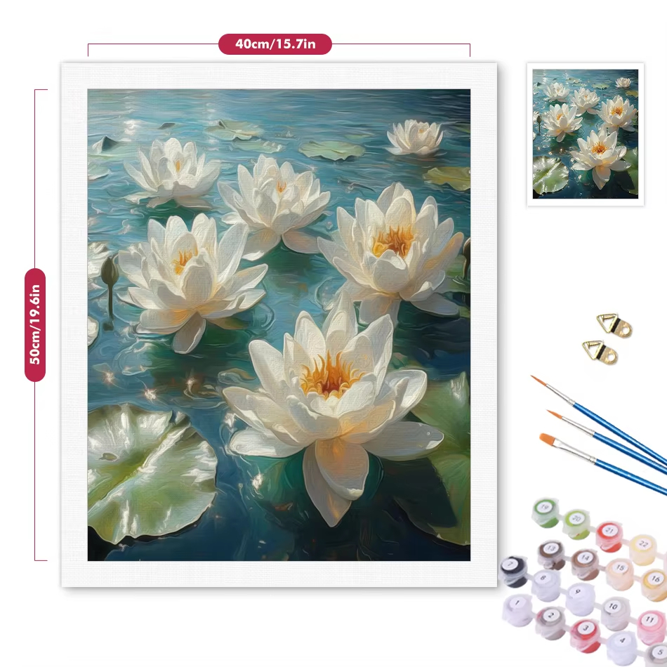 Oil Painting By Numbers Flower - Tv Art And Craft recensione e prezzo