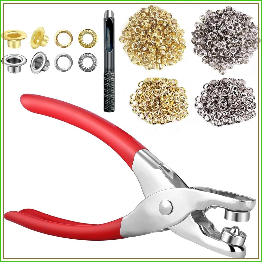 1203PCS Grommet Eyelet Pliers  - Leather Tooling Kit recensione e prezzo