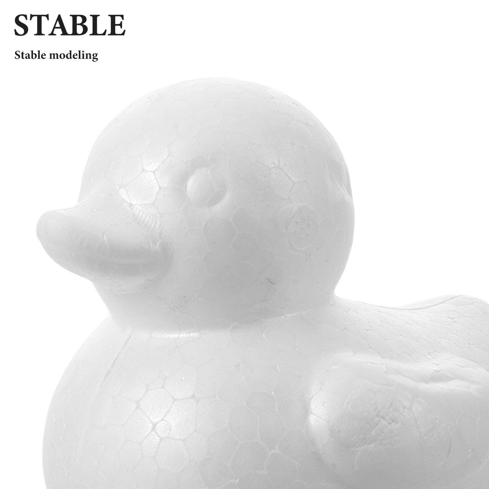 Unpainted White Foam Duck for  - Art Craft Duck recensione e prezzo