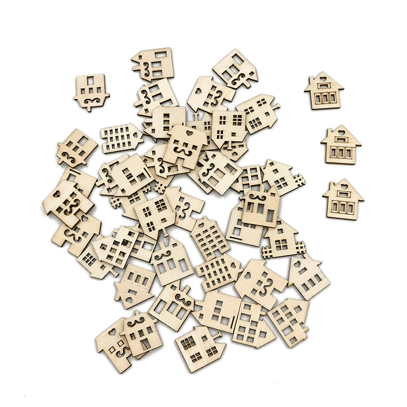 50pcs Unpainted Wood Slices fo - Art Craft For Preschool recensione e prezzo